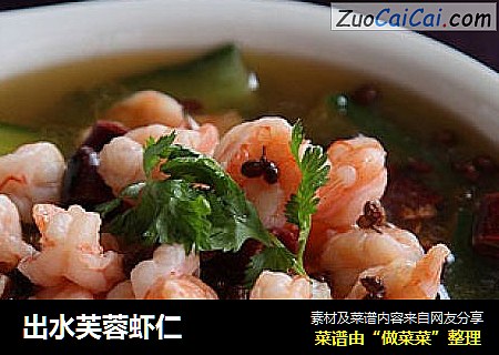出水芙蓉虾仁