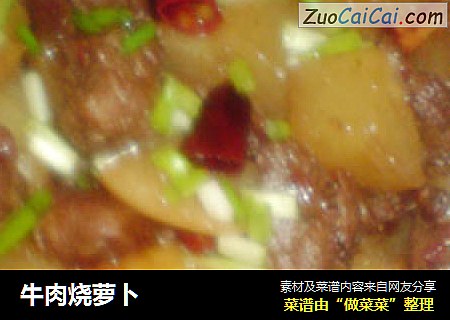 牛肉烧萝卜