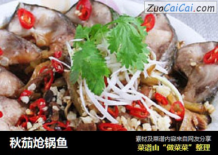 秋茄炝锅鱼