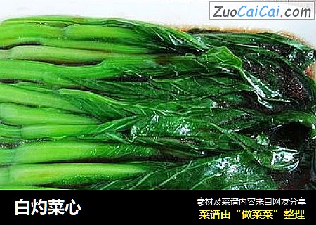 白灼菜心