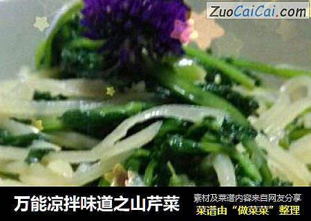 万能凉拌味道之山芹菜