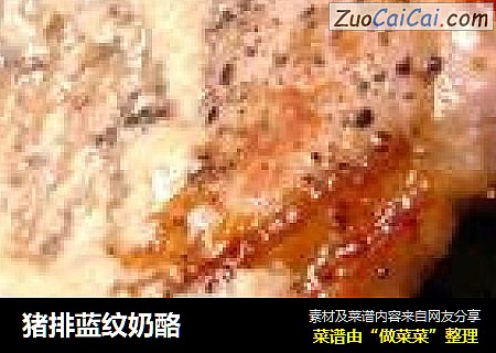 猪排蓝纹奶酪