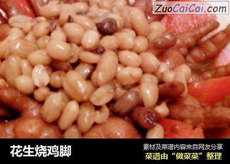 花生烧鸡脚