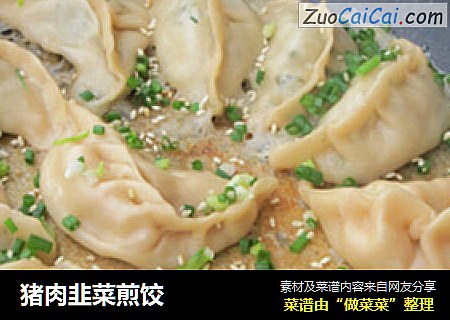 猪肉韭菜煎饺