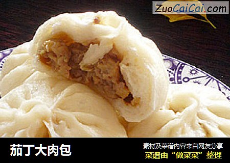 茄丁大肉包