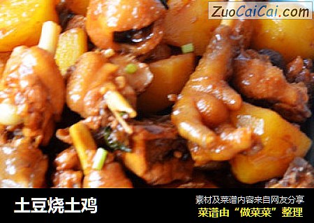 土豆烧土鸡