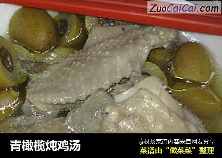青橄榄炖鸡汤