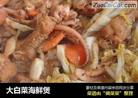 大白菜海鲜煲