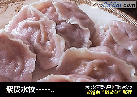 紫皮水饺-----淡紫色的午餐