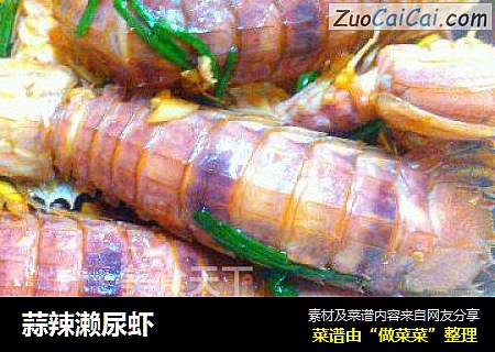 蒜辣濑尿虾