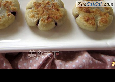 紫薯馅饼