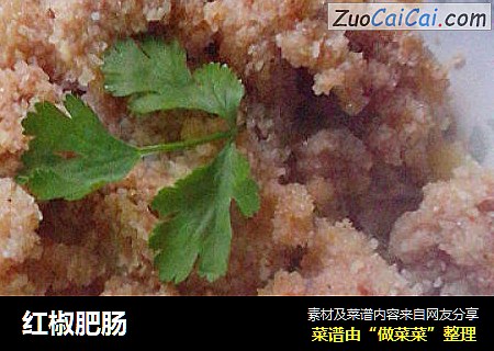 红椒肥肠