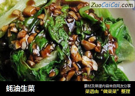蚝油生菜