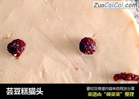 芸豆糕猫头
