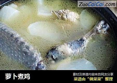 萝卜煮鸡