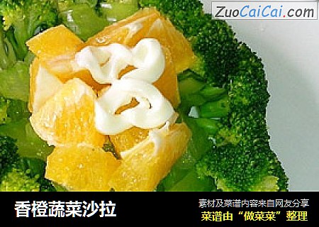 香橙蔬菜沙拉