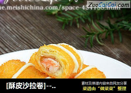[酥皮沙拉卷]---沙拉不仅限于凉拌