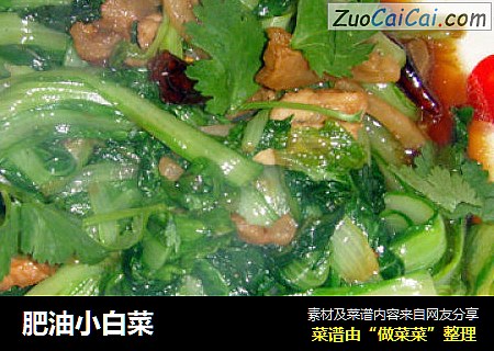 肥油小白菜
