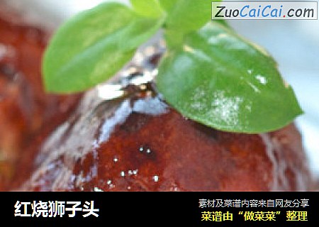 红烧狮子头