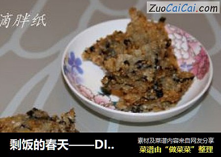 剩饭的春天——DIY小锅巴
