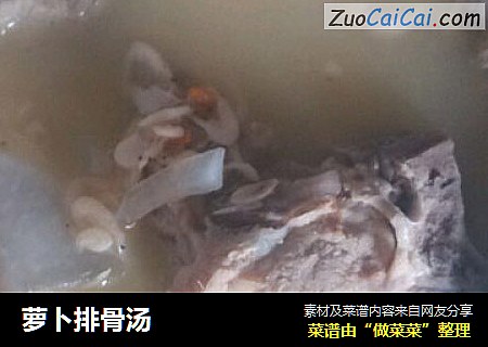 萝卜排骨汤