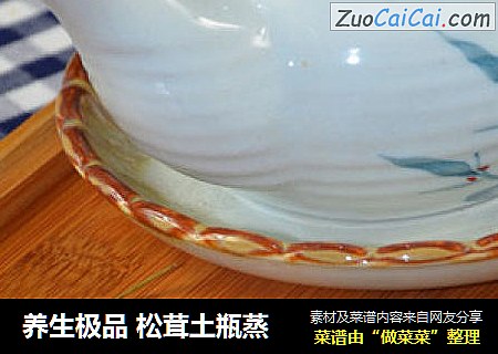 养生极品 松茸土瓶蒸