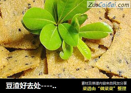 豆渣好去处-------【豆渣小米锅巴】