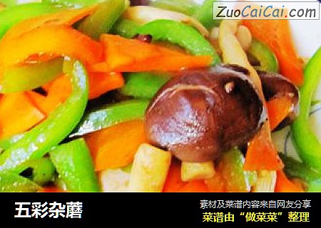 五彩杂蘑