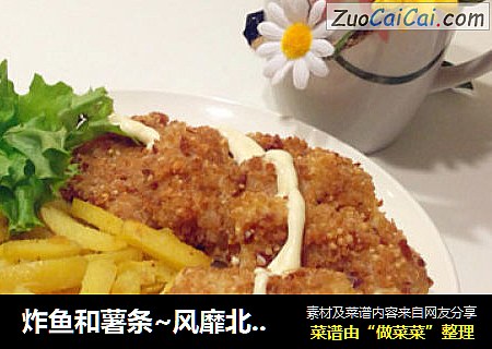炸鱼和薯条~风靡北美的快餐小吃