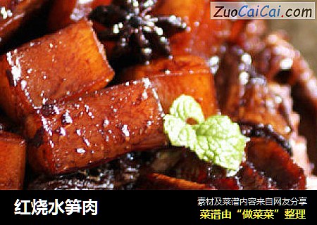 红烧水笋肉