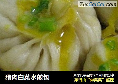 猪肉白菜水煎包