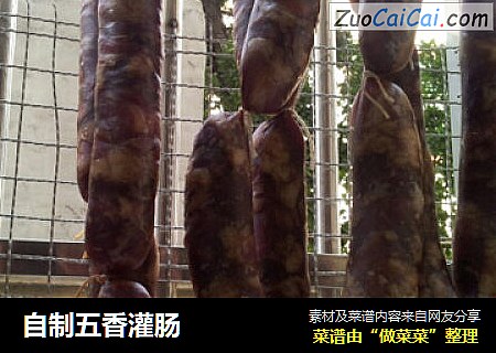 自制五香灌肠