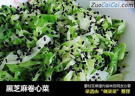 黑芝麻卷心菜