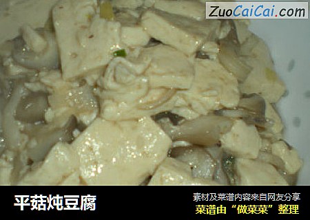 平菇炖豆腐