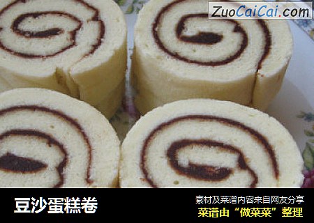 豆沙蛋糕卷