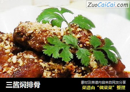 三酱焖排骨