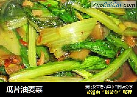 瓜片油麦菜