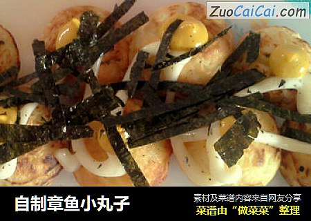 自制章鱼小丸子