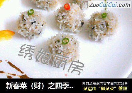 新春菜（财）之四季发财，春暖花开