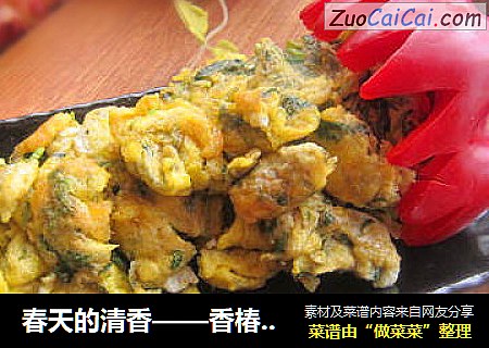 春天的清香——香椿炒鸡蛋