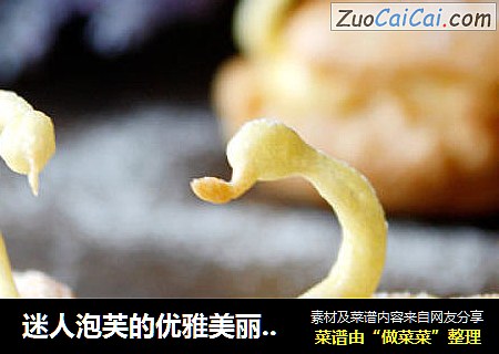 迷人泡芙的优雅美丽-----天鹅泡芙