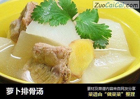 萝卜排骨汤