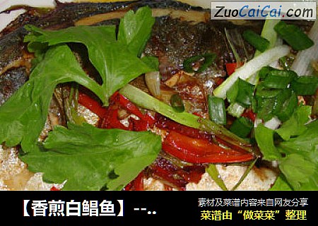 【香煎白鲳鱼】---祝福大家年年有余，万事胜意！