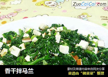香干拌马兰