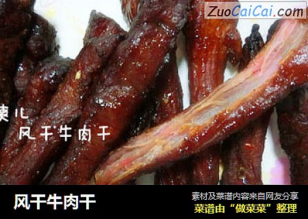 风干牛肉干