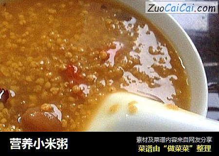 营养小米粥