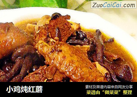 小鸡炖红蘑