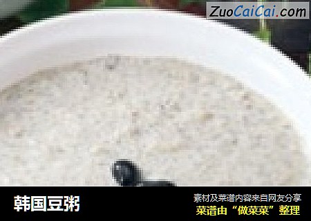 韩国豆粥