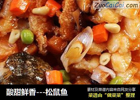 酸甜鲜香---松鼠鱼