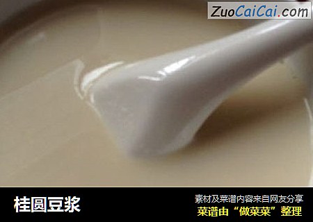 桂圆豆浆